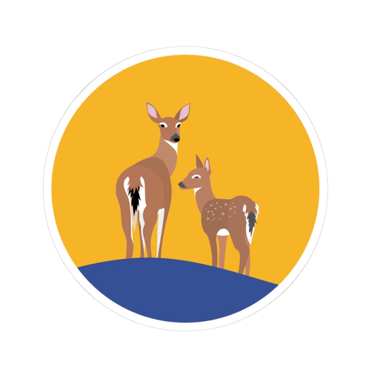 Deer Kiss-Cut Stickers
