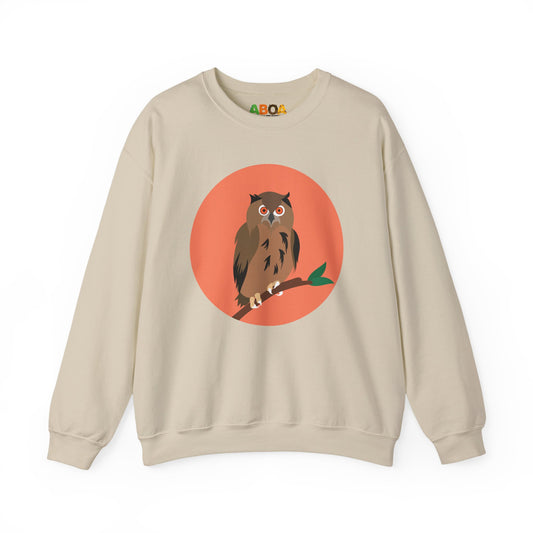 Owl Unisex Heavy Blend™ Crewneck Sweatshirt