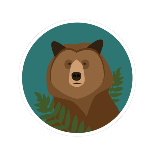 Bear Kiss-Cut Stickers