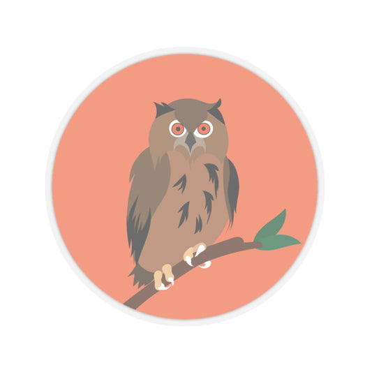 Owl Kiss-Cut Stickers
