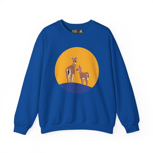 Deer Unisex Heavy Blend™ Crewneck Sweatshirt