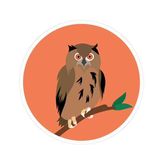 Owl Kiss-Cut Stickers