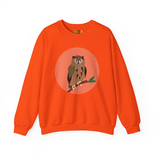 Owl Unisex Heavy Blend™ Crewneck Sweatshirt