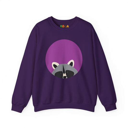Raccoon Animal Unisex Heavy Blend™ Crewneck Sweatshirt